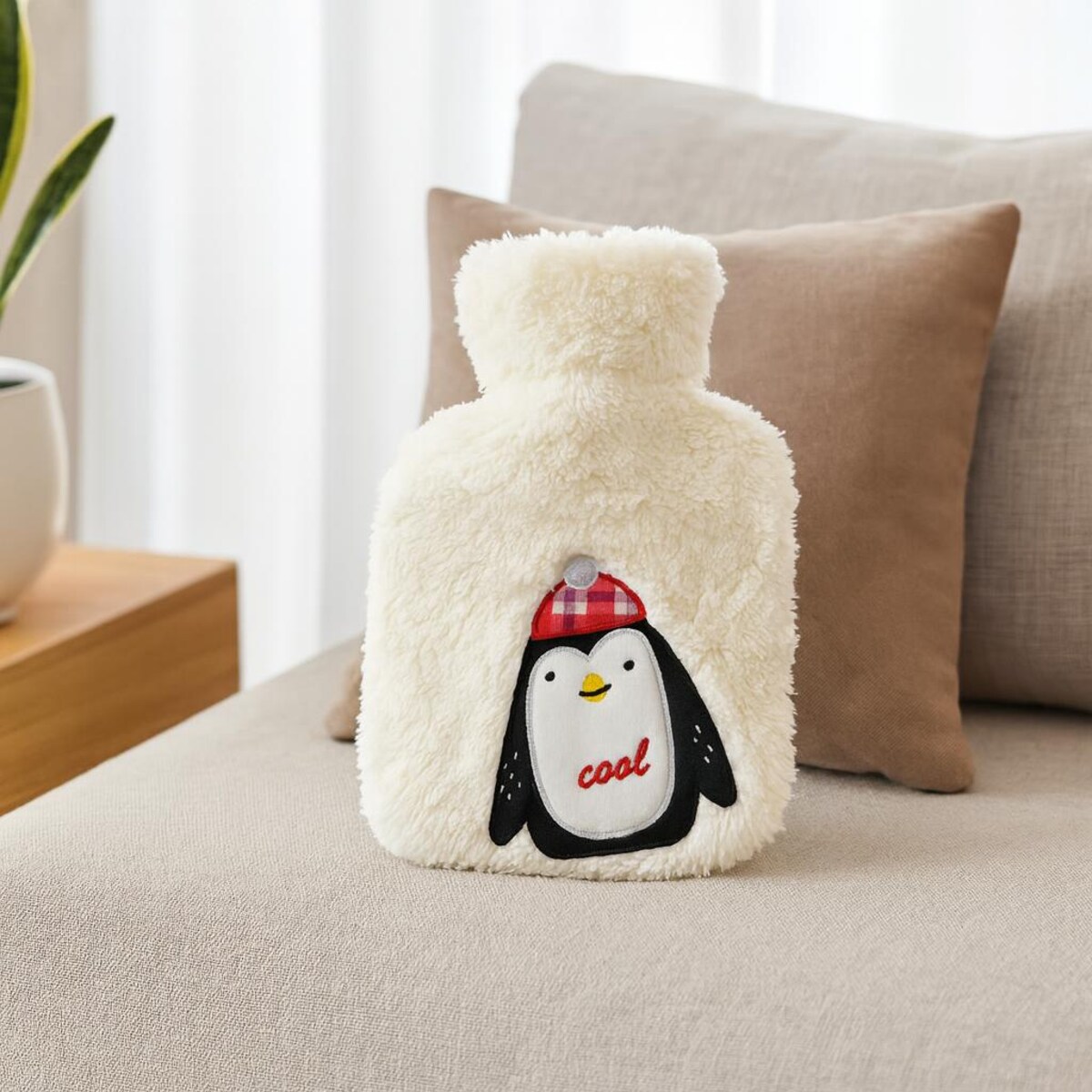 Termofor z zimowym wzorem