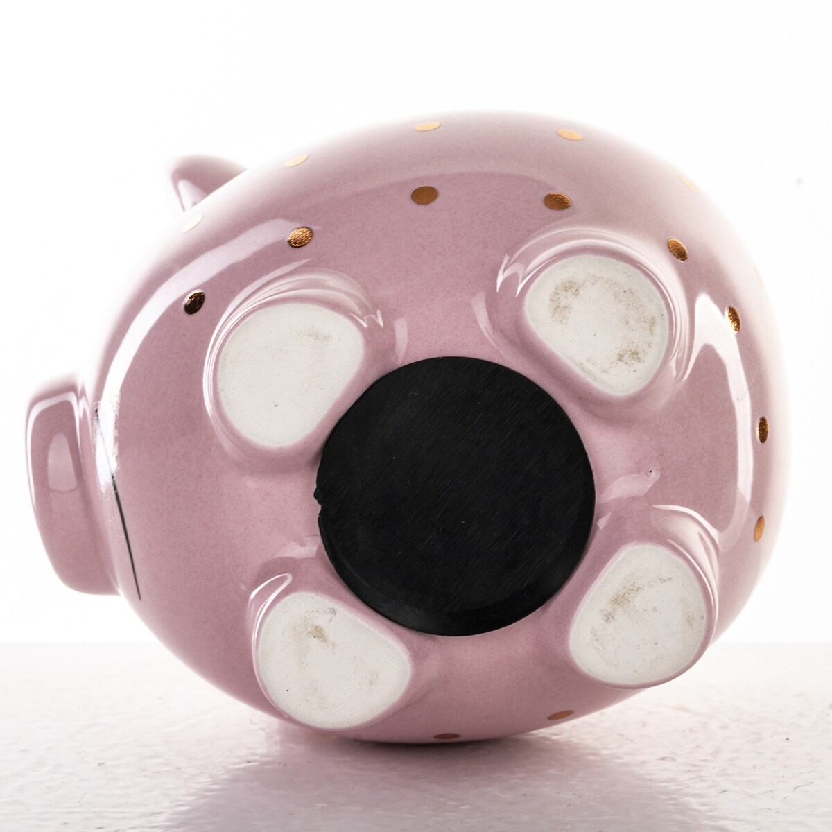 Skarbonka ceramiczna - 11x11x9 cm świnka PIGGY