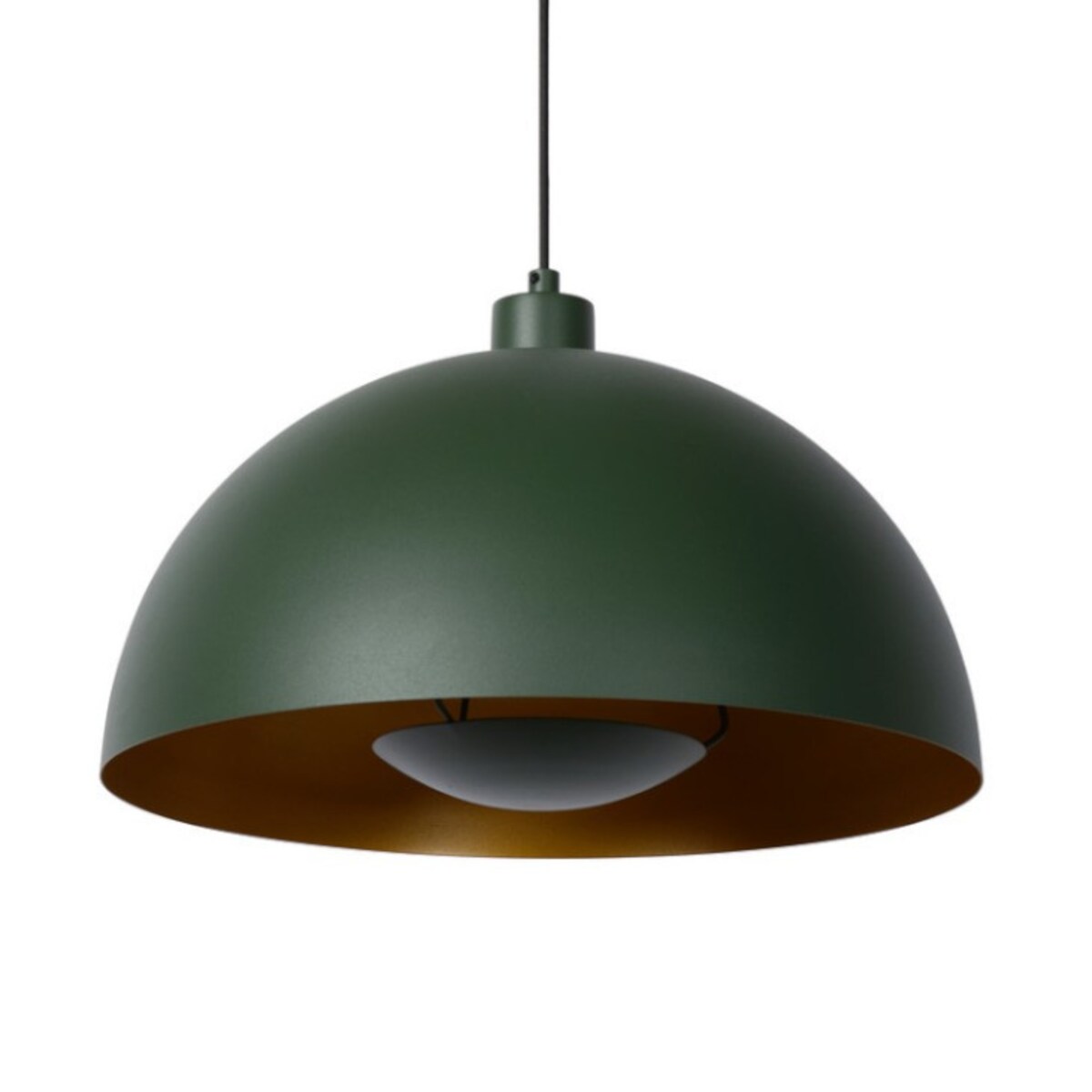 LAMPA wisząca SIEMON 45496/01/33 Lucide metalowa OPRAWA hygge ZWIS kopuła zielony