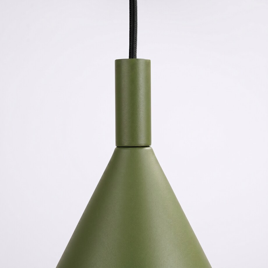 Lampa wisząca NOX 25 zielona oliwka