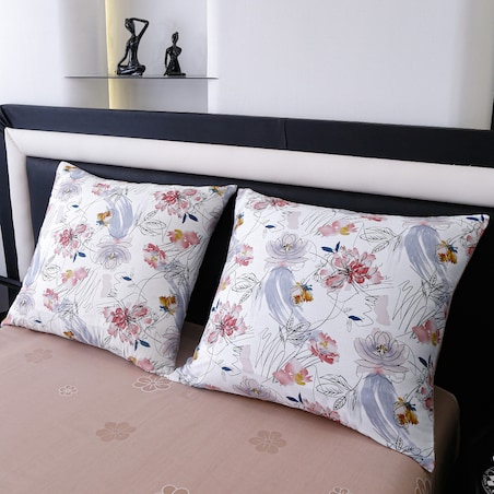 Pościel Bawełniana Premium 160X200 Kwiat