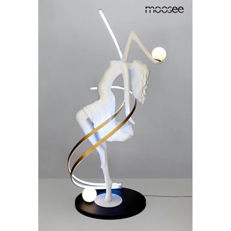 MOOSEE lampa podłogowa DANCING QUEEN biała