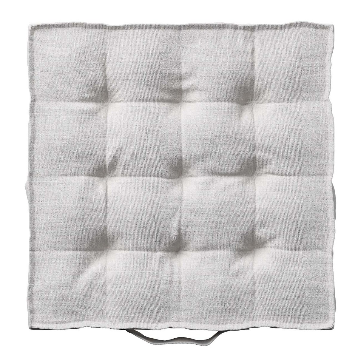 Poduszka na krzesło Kuba, śmietankowy biały, 40 x 40 x 6 cm, Linen