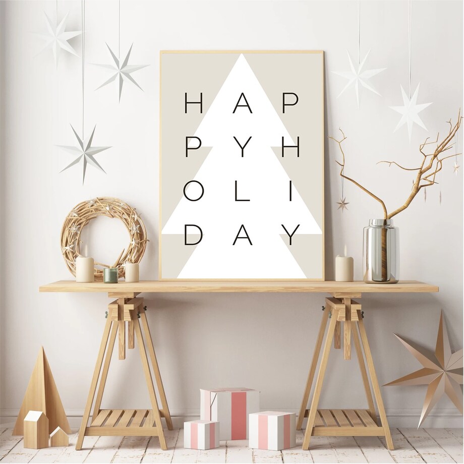 Poster Story, Plakat, Obraz - Happy Holiday, wymiary 50 x 70 cm