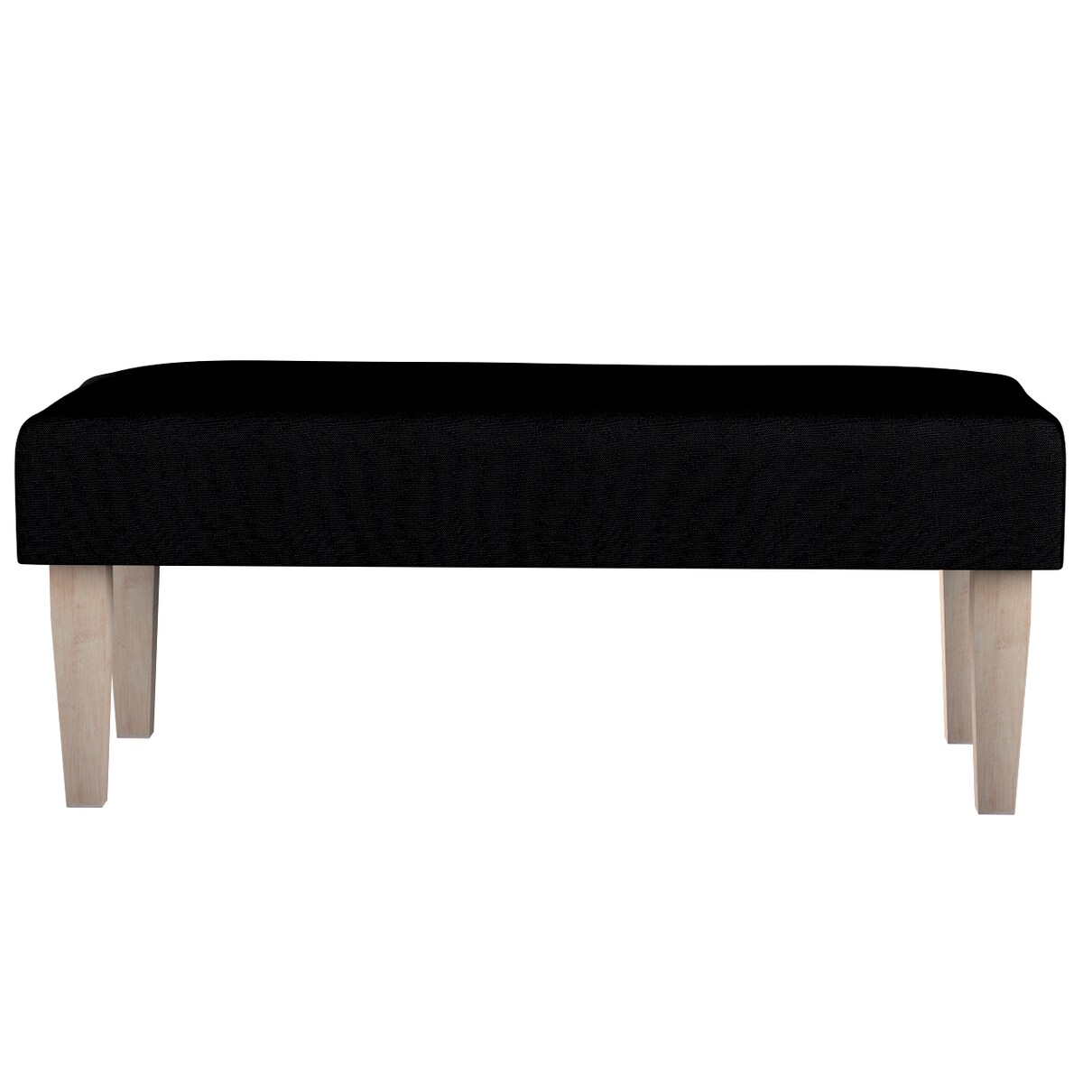 Ławka, czarny, 100 x 40 x 40 cm, Etna