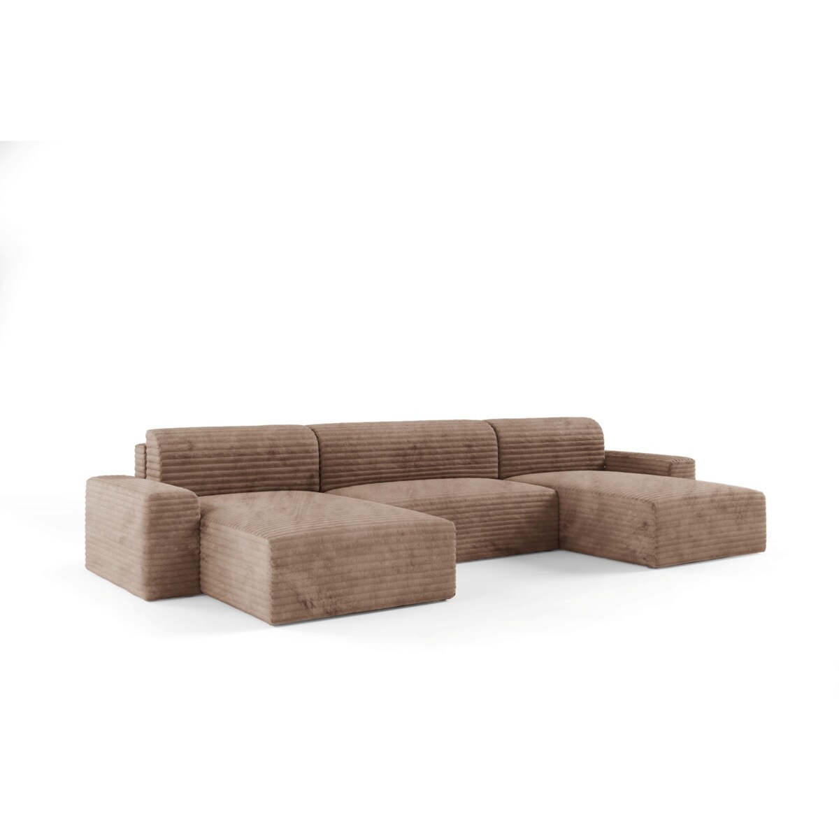 Narożnik COCO U z funkcją spania Kolor: TILIA 17