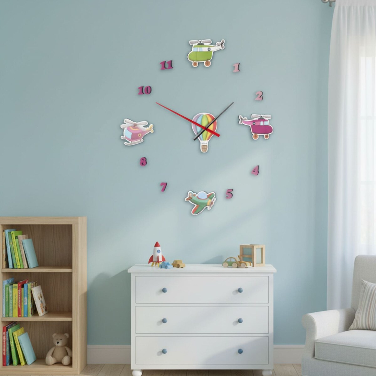 Zegar DIY do pokoju dziecka VIB