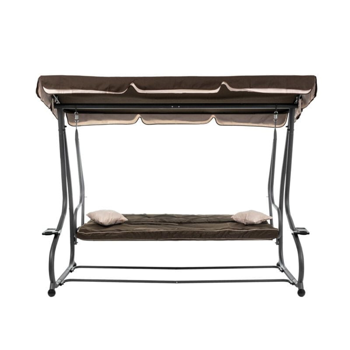 Huśtawka ogrodowa rozkładana Megi brązowa