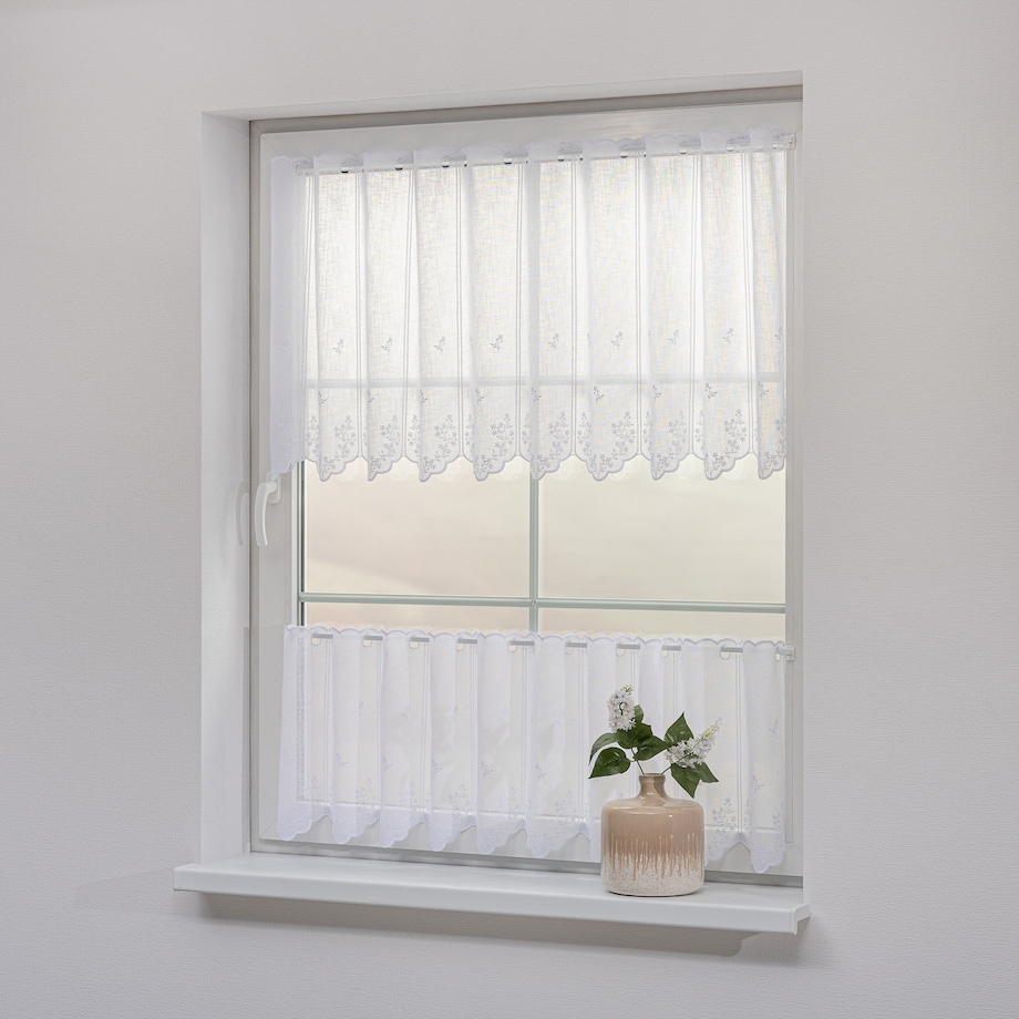 Zazdrostka żakardowa Floral wys. 60 cm na metry 260x0