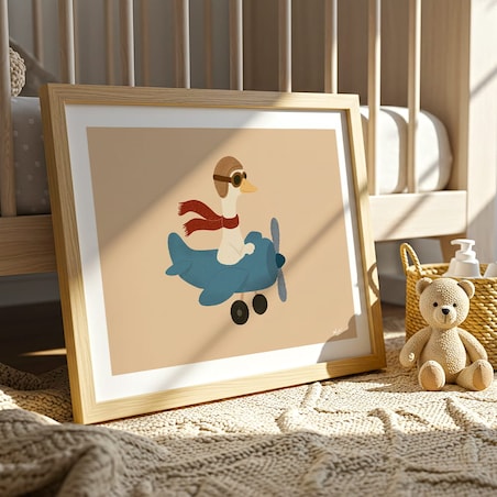 plakat kapitan gęś 70x100