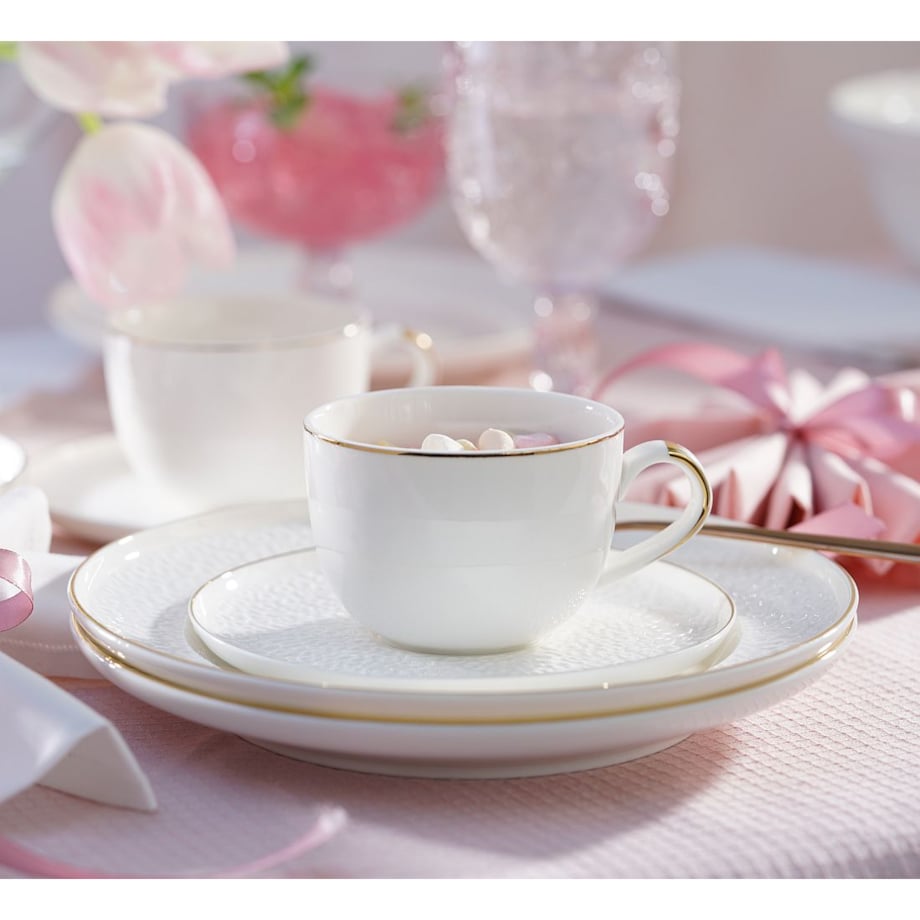 VILLA ITALIA Talerzyk deserowy śniadaniowy 21,5 cm porcelanowy IDALIA