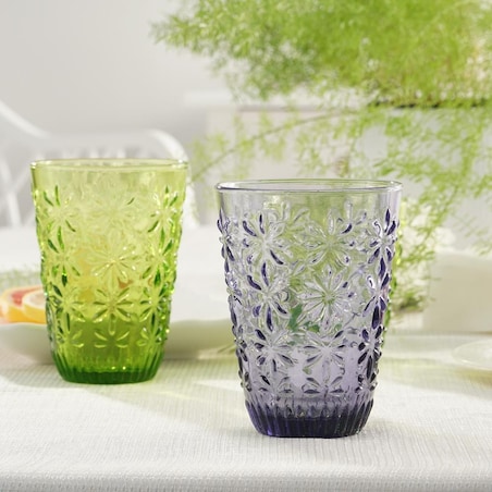 VILLA ITALIA Szklanka wysoka ametystowa 350 ml SENSO