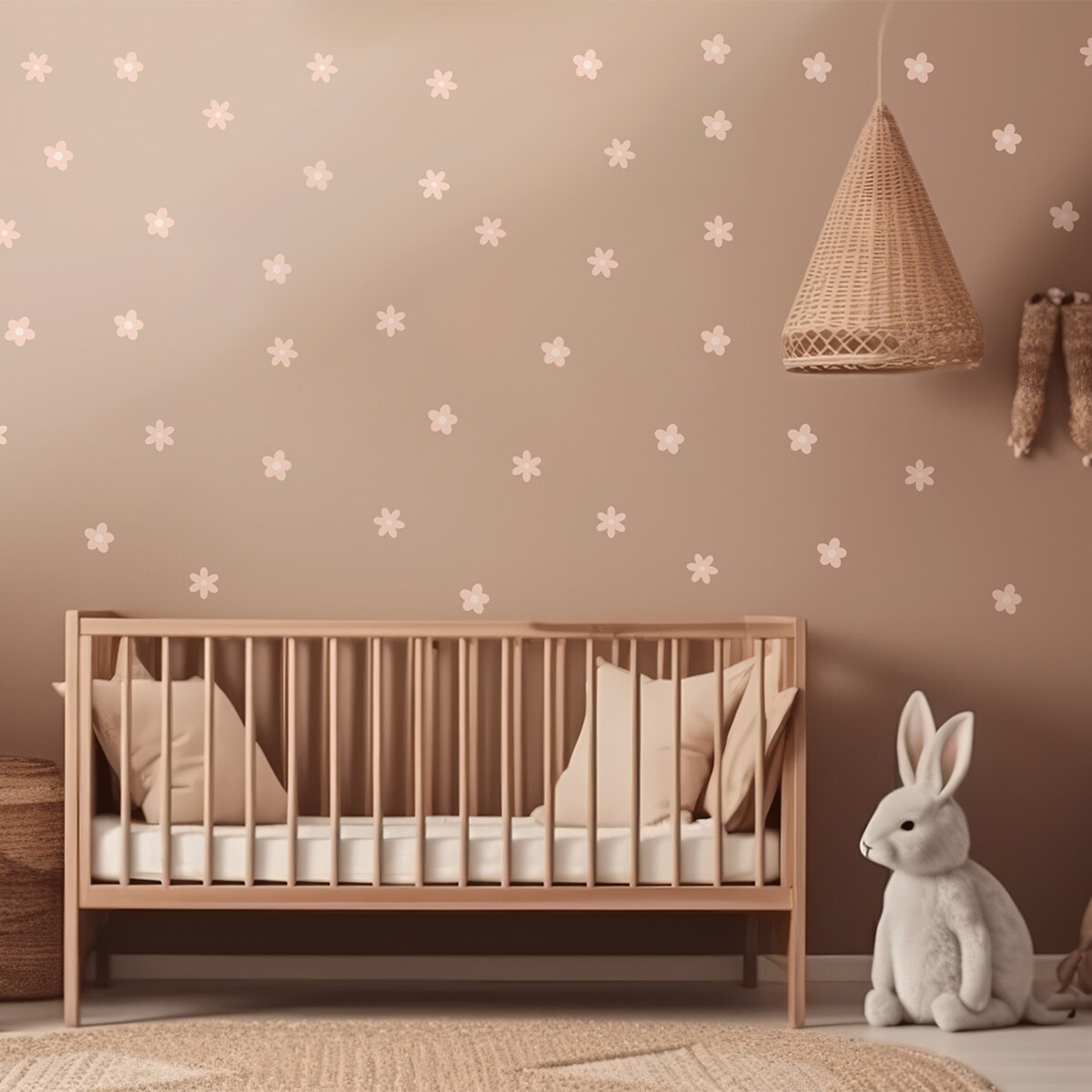 Naklejka na ścianę Stokrotki IX