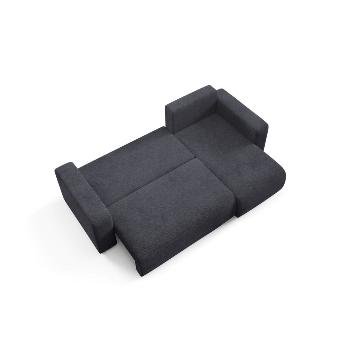 Narożnik EVORA L z pojemnikiem tkanina miękki plusz Kolor: Onega 11