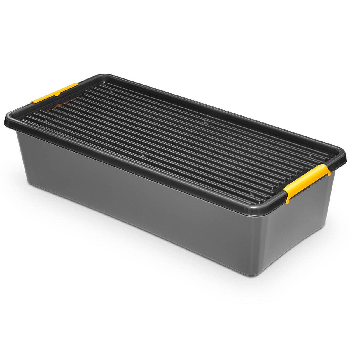 Pojemnik Plastikowy Pudełko Plastikowe Z Pokrywką Na Kółkach Pudło Box 35 L