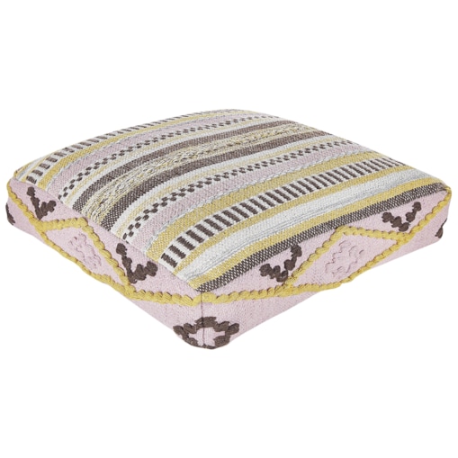 Poduszka podłogowa bawełniana 60 x 60 x 12 cm wielokolorowa MAPLE