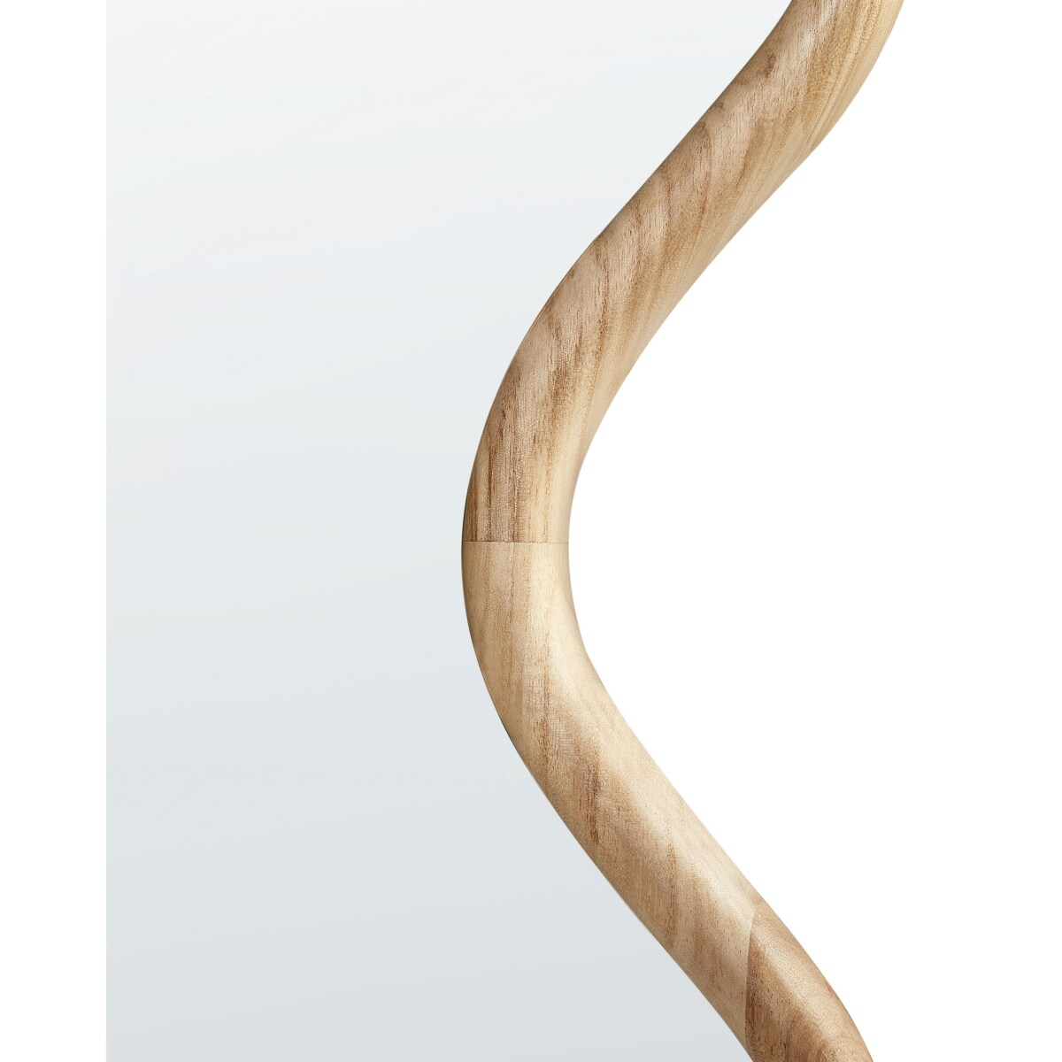 Lustro ścienne 150 cm Jasne drewno MURAT