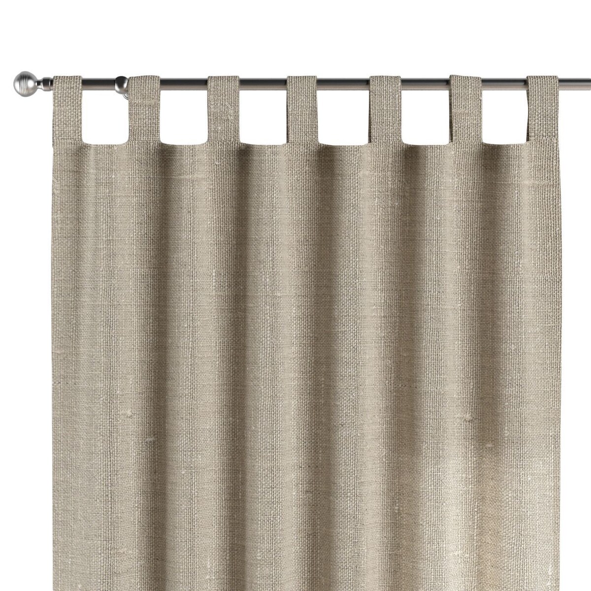 Zasłona na szelkach 1 szt. 130x245 naturalny len