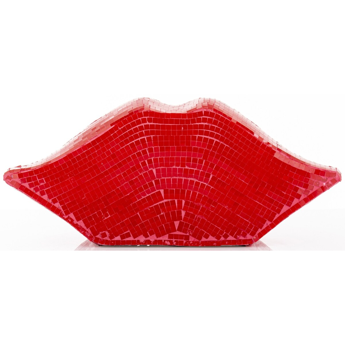 Dekoracja - czerwone USTA 14x33x10 cm