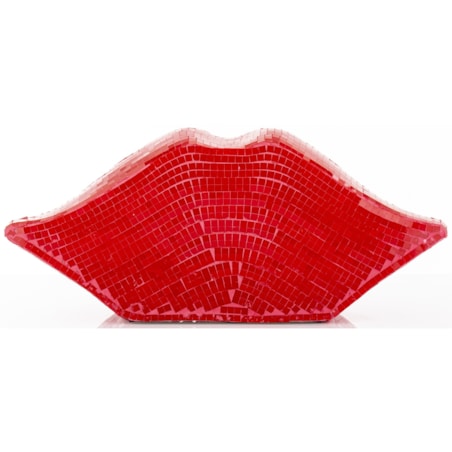 Dekoracja - czerwone USTA 14x33x10 cm