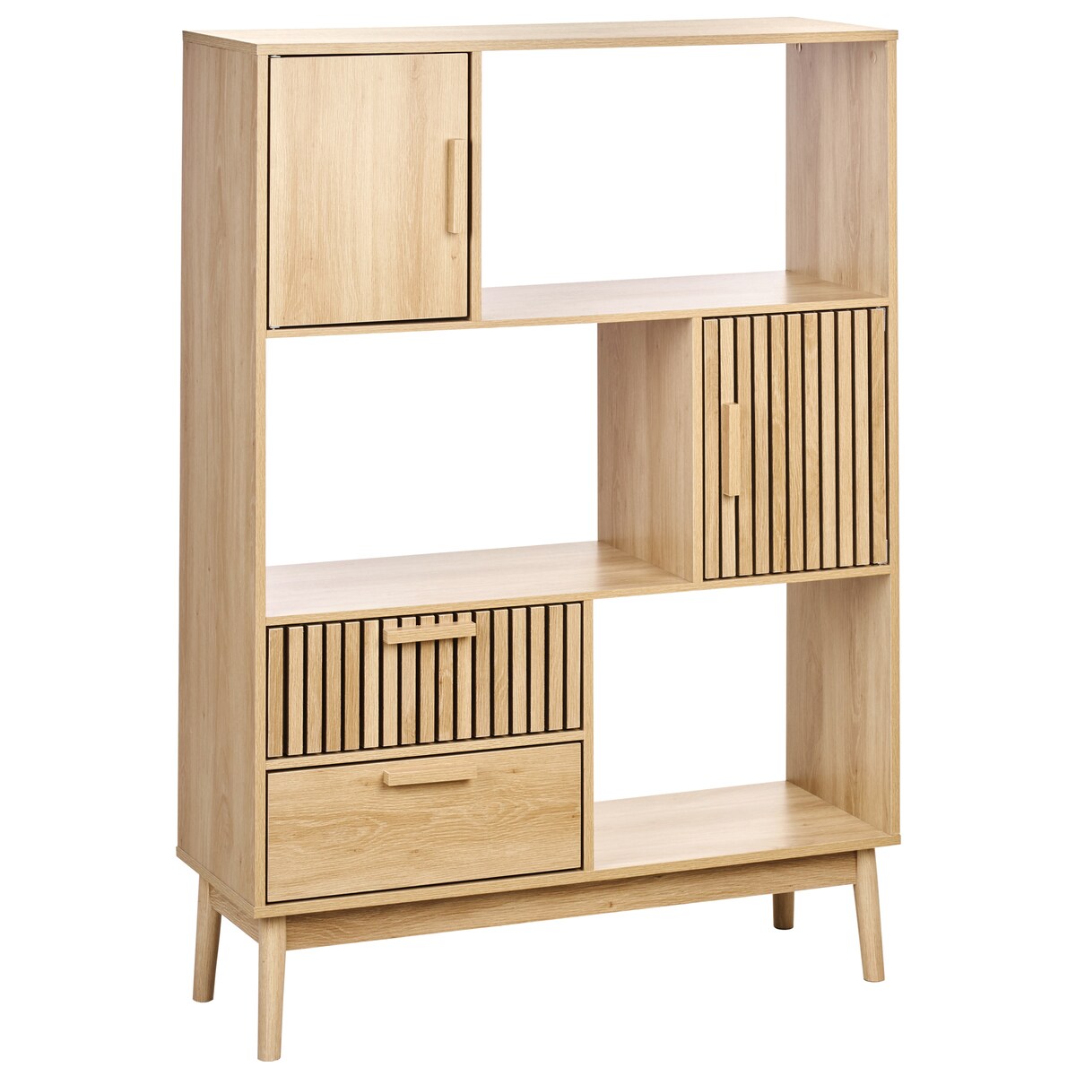 Regał LYNWOOD 140 cm Jasnobrązowy