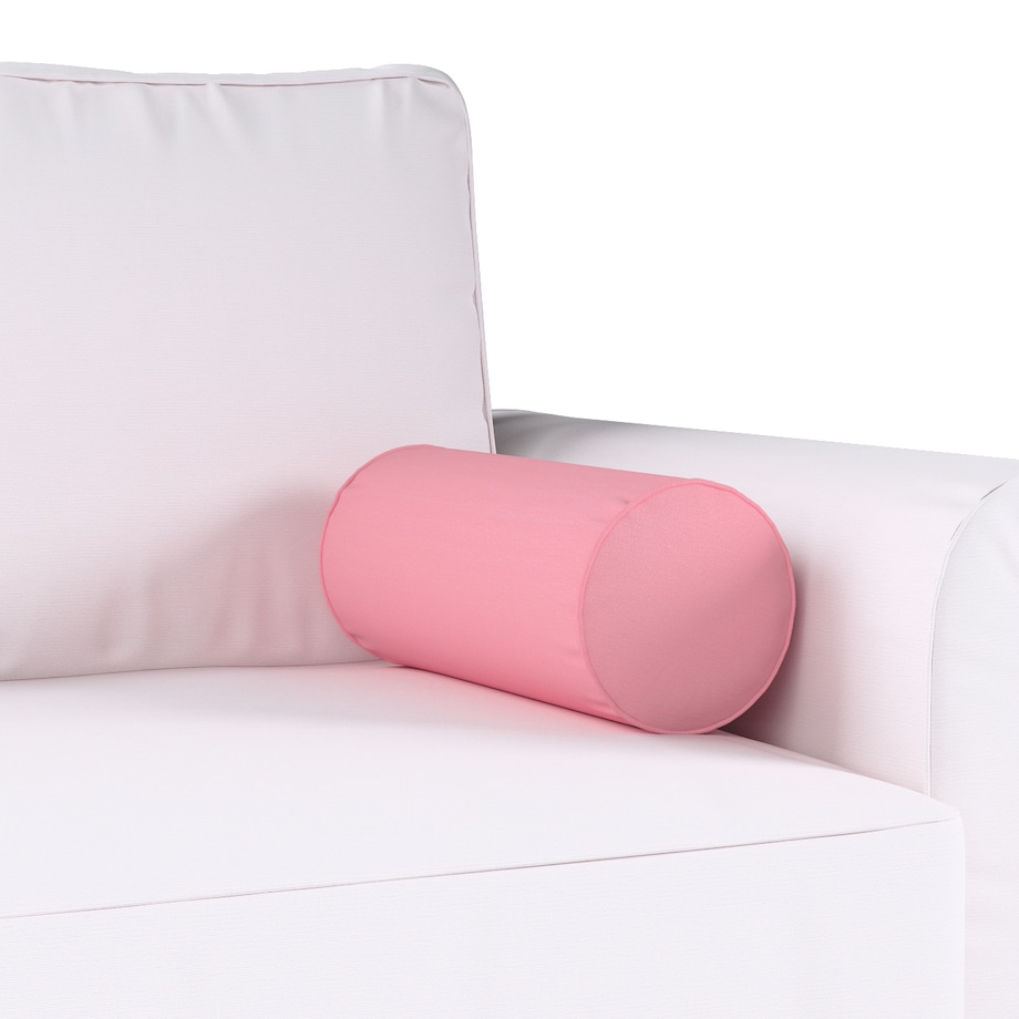 Poduszka wałek prosty, brudny róż, Ø16 x 40 cm, Loneta