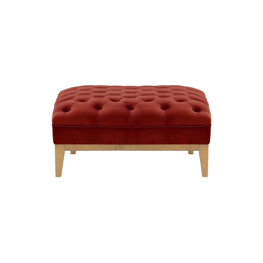 Pufa Chesterfield Modern Wood-Velluto 7