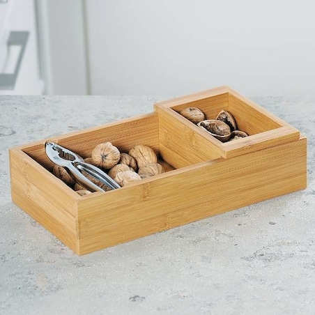 Dziadek do orzechów z bambusowym pojemnikiem, KESPER