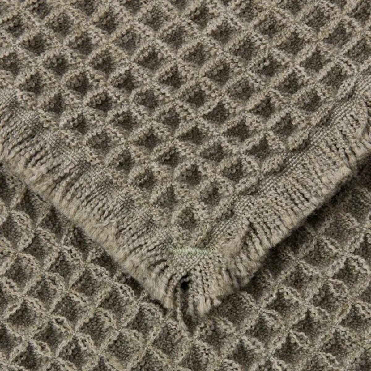 Dywanik łazienkowy, waflowy, 50 x 80 cm, zielony