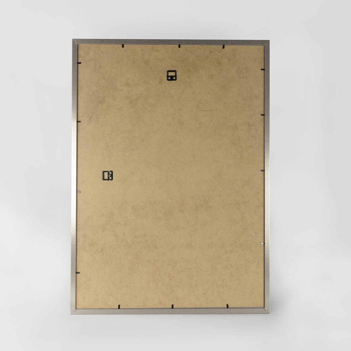 Ramka na zdjęcia 50x70 cm srebrna rama MDF z plexi do powieszenia pion poziom klasyczna ramka FRAMAI