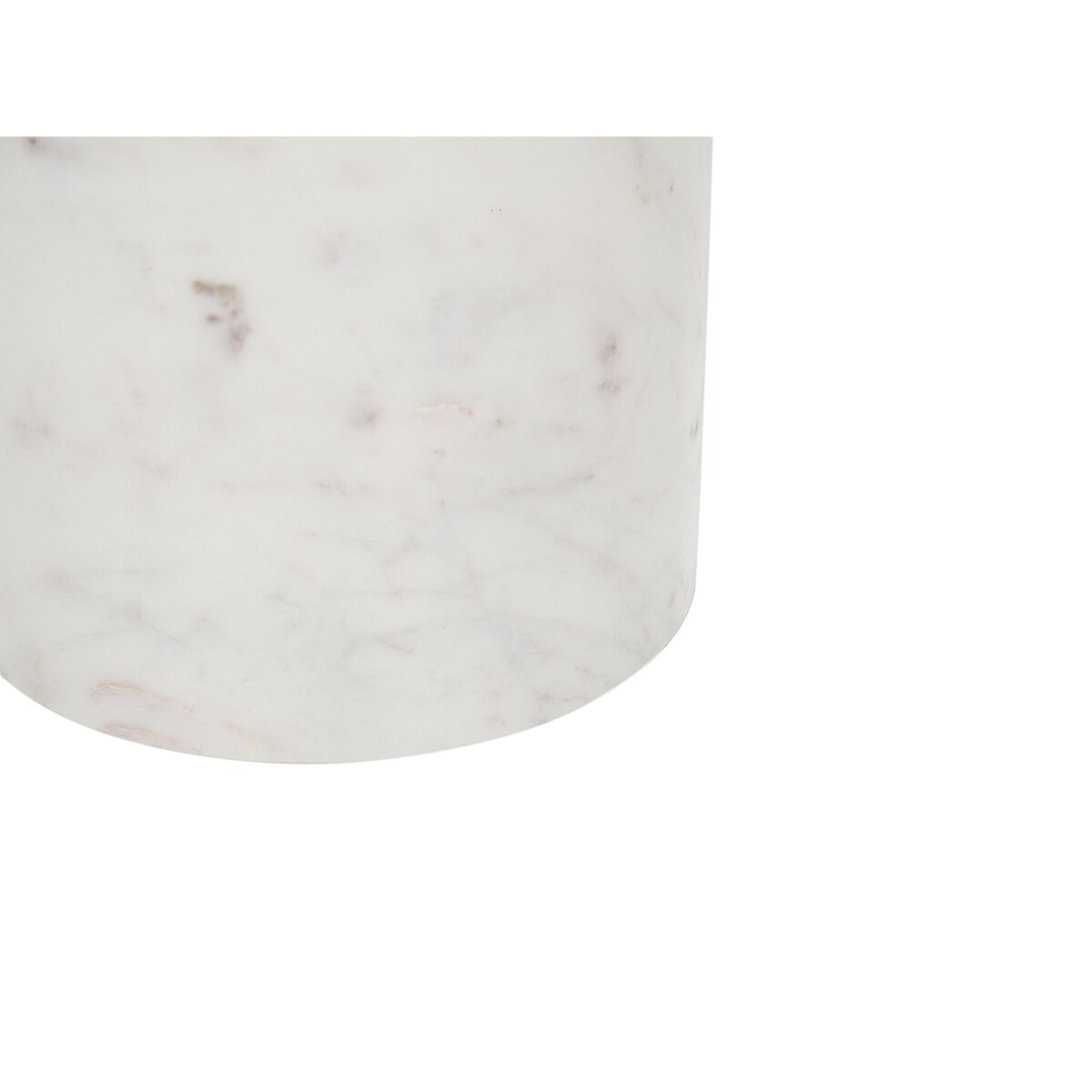 Stolik pomocniczy metalowy złoto-biały CAMELO