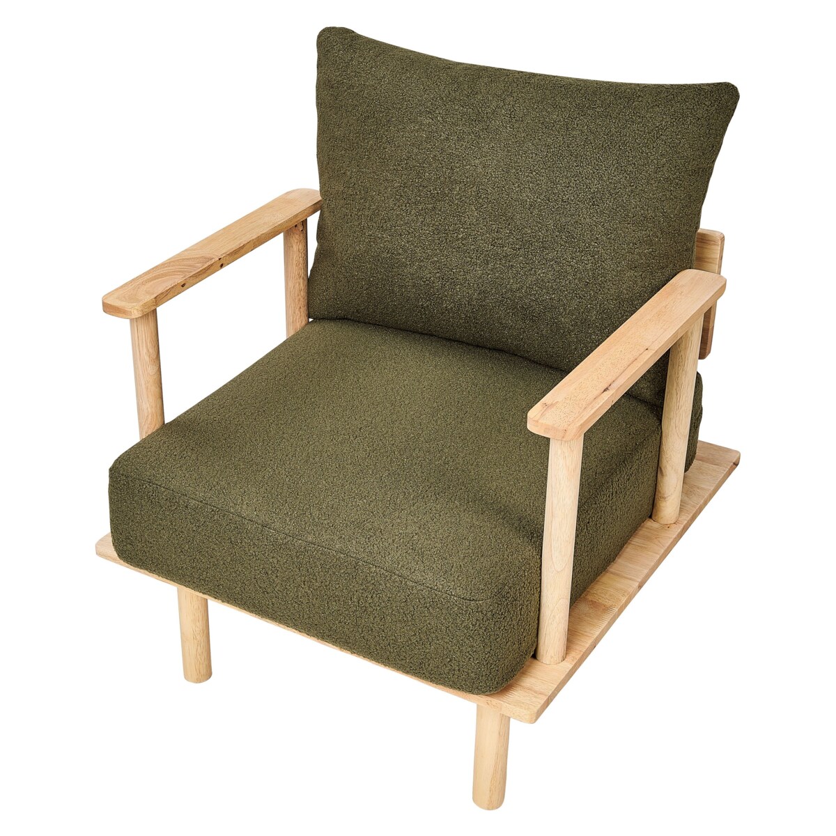 Fotel Ciemnozielony ASKER