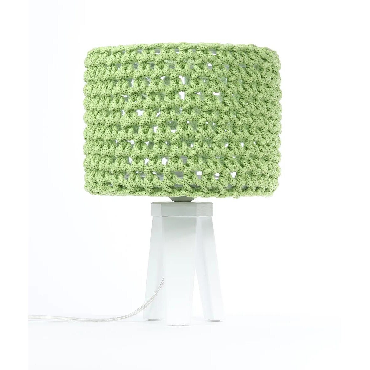 Lampa stołowa COTTON WOOD zielona