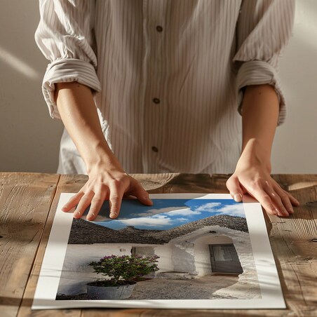 plakat trulli alberobello apulia włochy 70x100