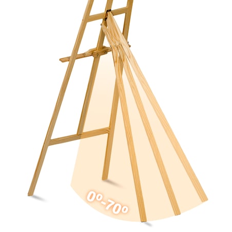 Sztaluga malarska drewniana studyjna plenerowa 175cm Massido