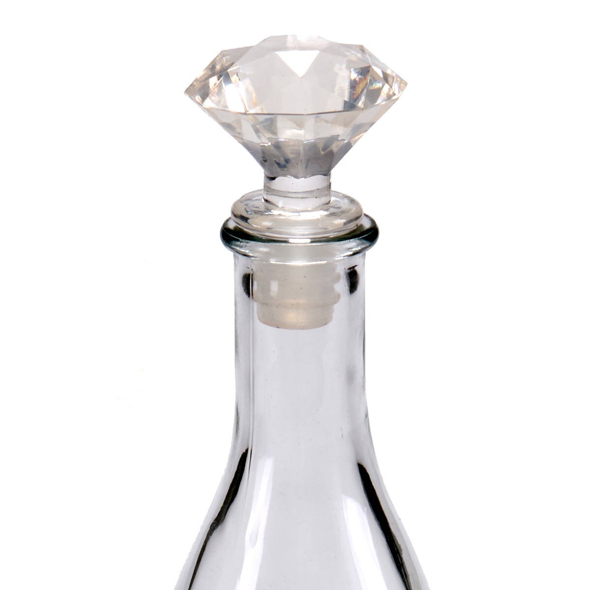 Korek do wina w kształcie kryształu