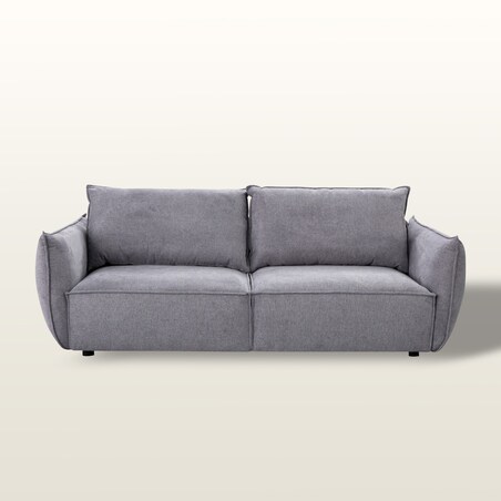 Sofa Assens grey, 220x88x81 cm