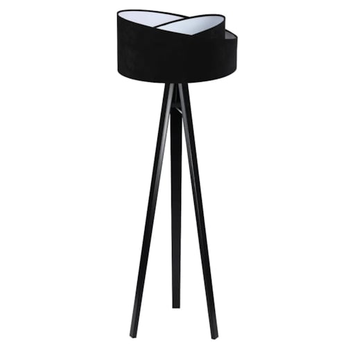 Lampa stojąca GEMSTONE czarna