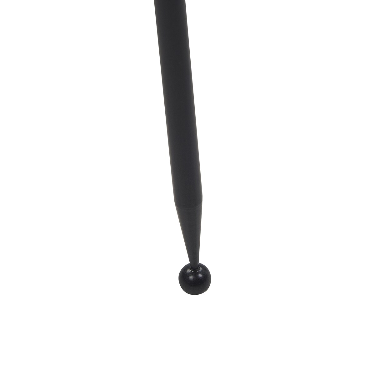 Kwietnik LEIKA 29 cm Czarny Metal