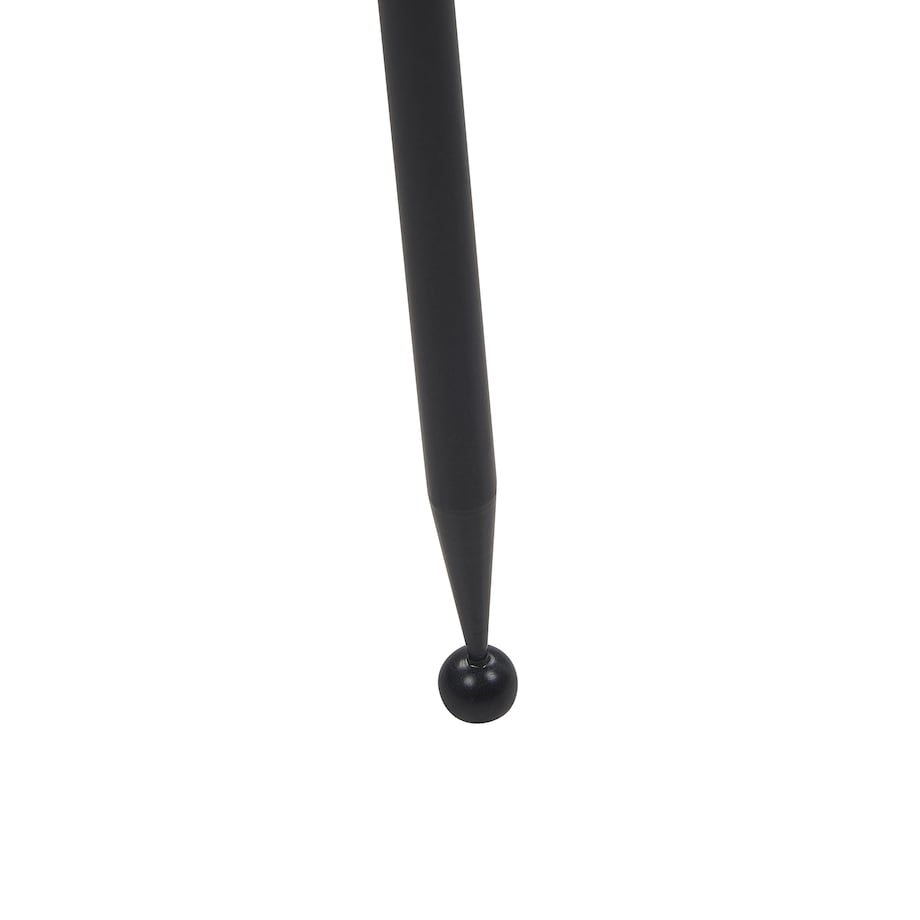 Kwietnik LEIKA 29 cm Czarny Metal