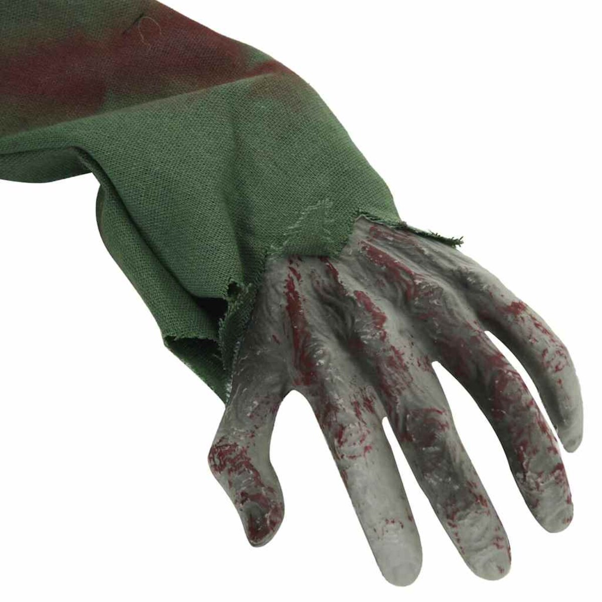 vidaXL Halloween Chodzące Zombie Zielony 112 x 25.5 x 21.5 cm