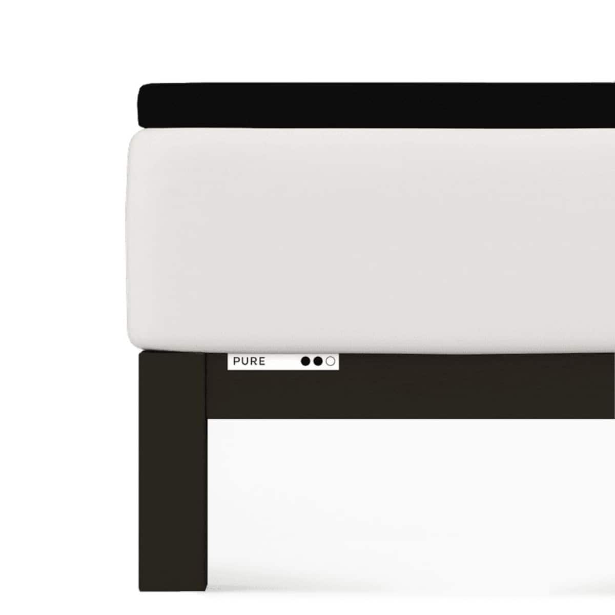 Prześcieradło Topper Schlafgut 140 x 200cm-160 x 220cm Off Black 799