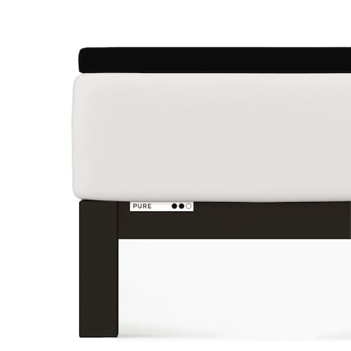 Prześcieradło Topper Schlafgut 140 x 200cm-160 x 220cm Off Black 799