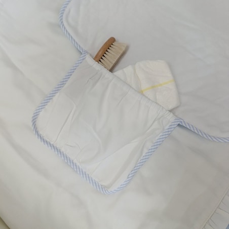 Mata do przewijania błękitna