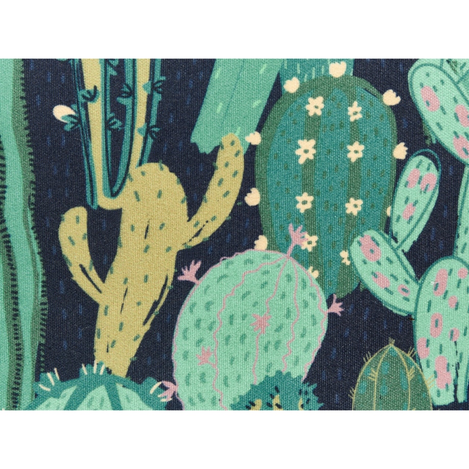 2 poduszki ogrodowe w kaktusy 45 x 45 cm zielone BUSSANA