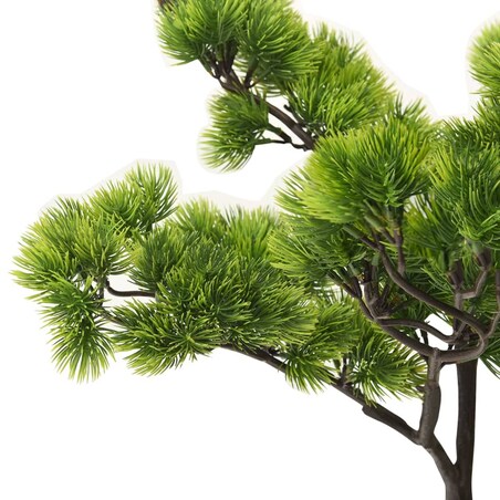 vidaXL Sztuczne bonsai z sosny, z doniczką, 60 cm, zielone
