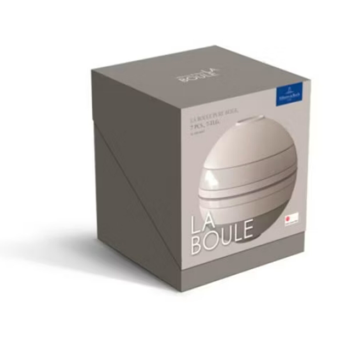Zestaw naczyń Pure beige La Boule, 7 el, Villeroy & Boch