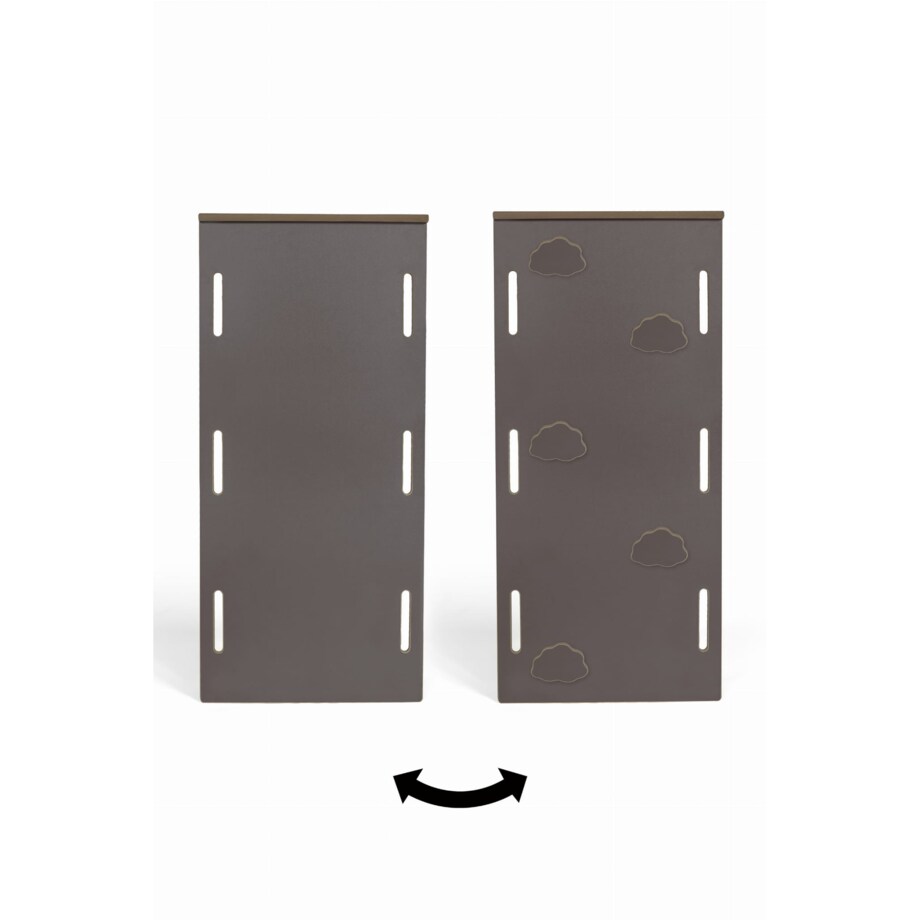 Zjeżdżalnia CHMURKI do DUŻEGO bujaka - szara