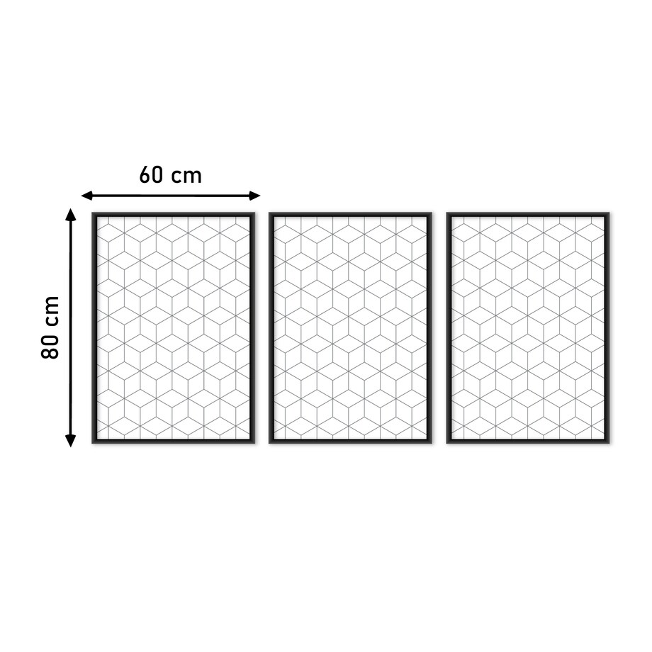 ZESTAW 3X PLAKAT W RAMIE DO SYPIALNI TURKUSOWY MARMUR STYL GLAMOUR 60x80cm