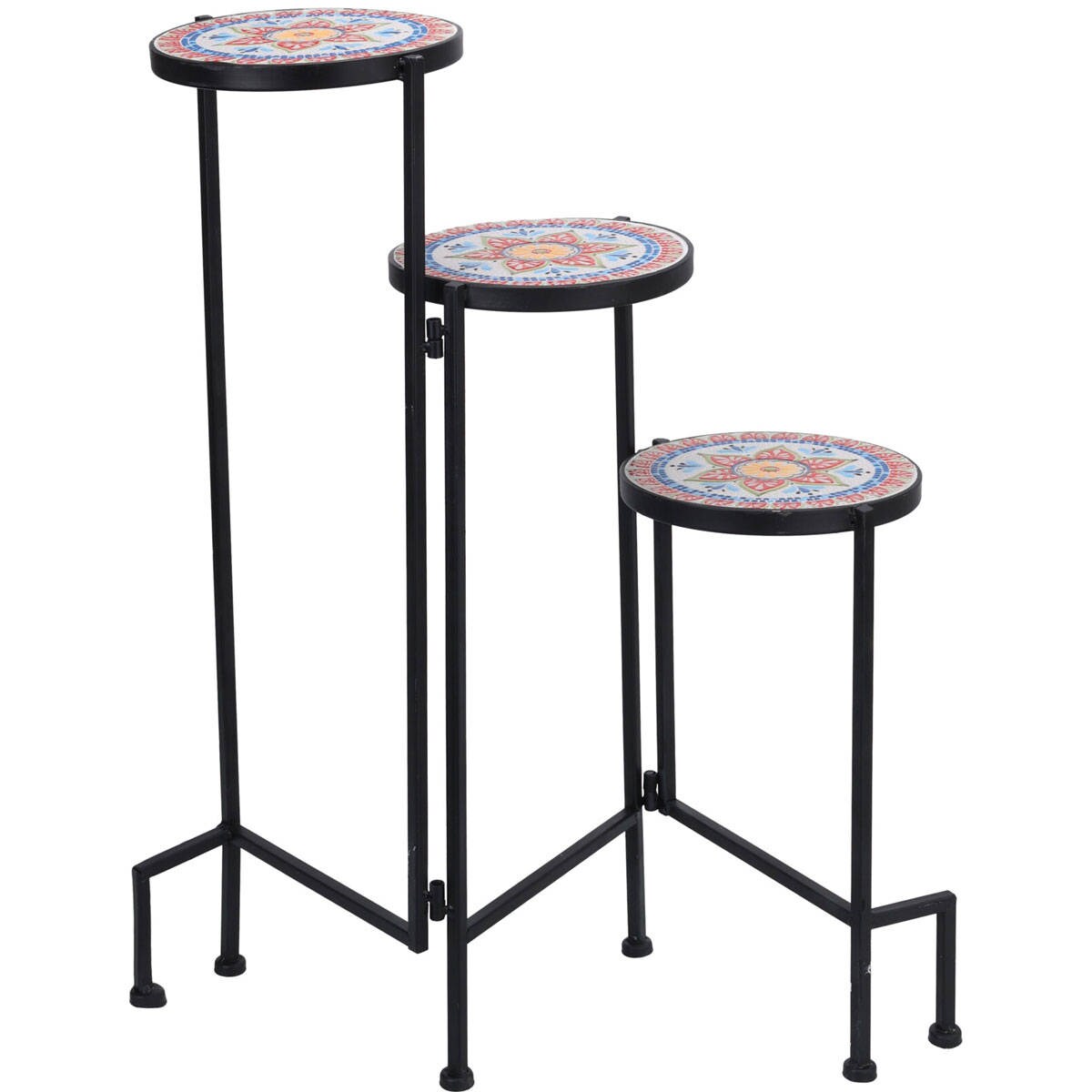 Kwietnik stojący MOZAIKA, 3 poziomy, 68 cm